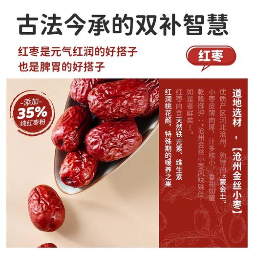 九阳豆浆红枣纯豆浆粉 营养早餐女性补气色 商品图4