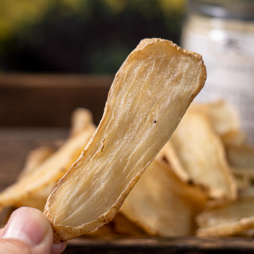 【云南昭通天麻干片】肉质肥厚 精选大片 颜色透亮 香醇味美 切片晒干 方便食用  100g/瓶 商品图3