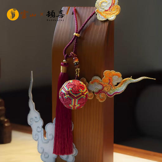 有球必应·灵山有球必应绣球挂件 商品图4