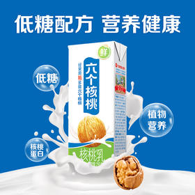 养元六个核桃营养植物蛋白饮料核桃乳250mL*12盒整箱