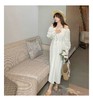 【诗铭洛可】XC7587连衣裙绑带韩版气质设计感裙A2-2 商品缩略图4