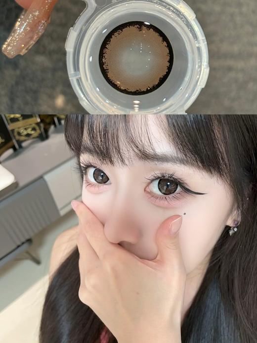 lvycon半年抛 一颗杏仁 14.5mm 棕巧 着色13.9 商品图7