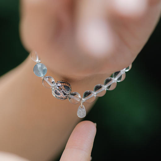 百字明 白水晶手串 | 万物叁仟 商品图3