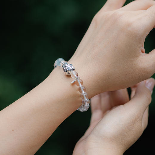 百字明 白水晶手串 | 万物叁仟 商品图4