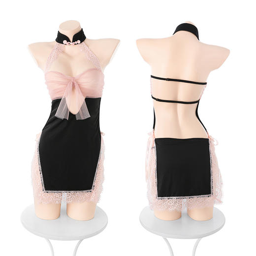 【情趣内衣】霏慕 柔情嗲精古韵透胸裸背裙7822 商品图7