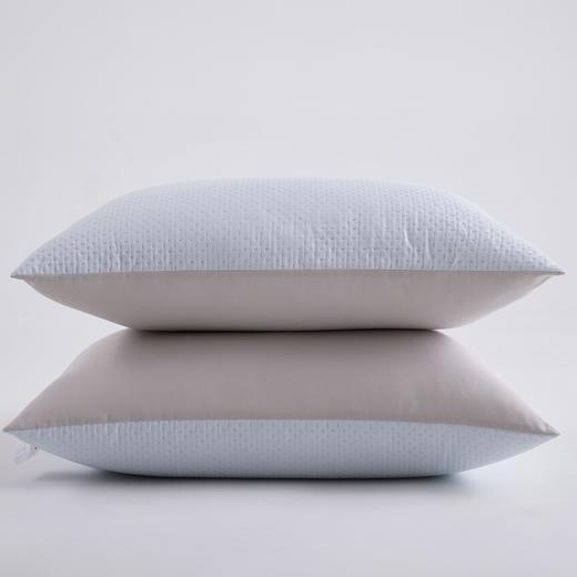 GRACE SPACE格调空间 浅蓝蓬弹纤维枕 亲肤抗菌枕头 商品图0