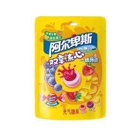 阿尔卑斯 双享流心 充气软糖袋装35g