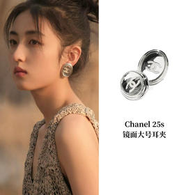 CH-J 25S 镜面椭圆大号耳夹