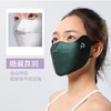 POPBASIC真丝防晒口罩防紫外线透气防晒面罩护眼角全脸防护夏遮阳 商品缩略图2