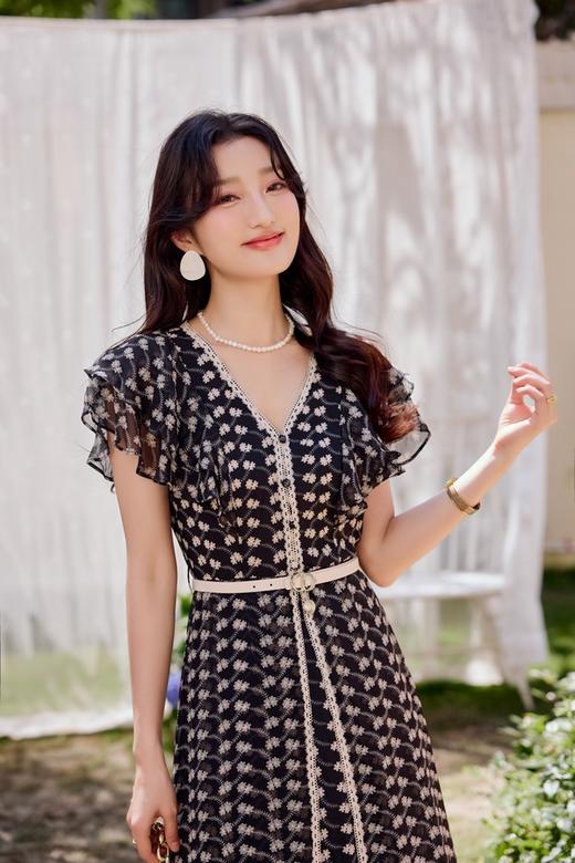 Le Malene 气质风轻薄飘逸连衣裙 20842 商品图7