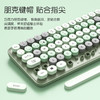 无线键盘  高颜值奶茶系键鼠套装💻，静音机械手感+蓝牙三模，办公娱乐两不误✨」 商品缩略图3