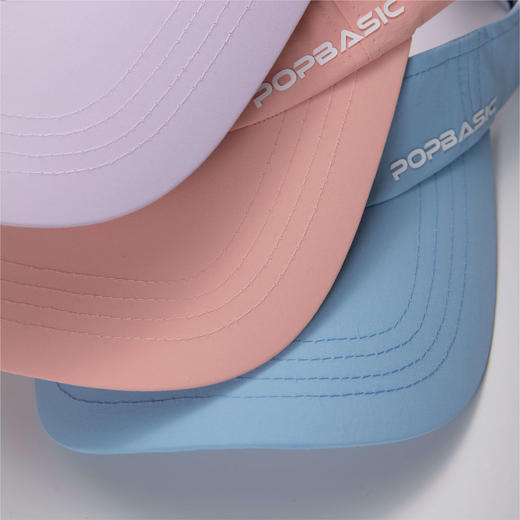 POPBASIC简约高颜值轻薄透气速干户外运动网球帽马拉松跑步防晒帽 商品图2