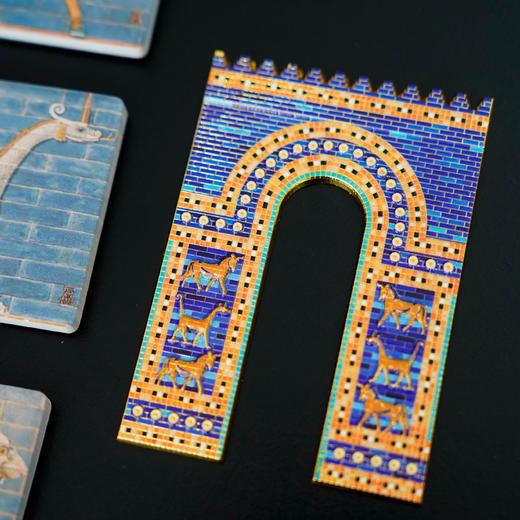 【译森文创】伊什塔尔门金属浮雕冰箱贴 商品图4