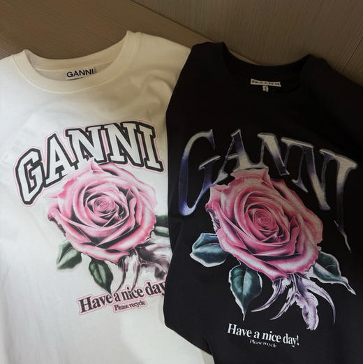 ganni九色短袖T恤062001 商品图5