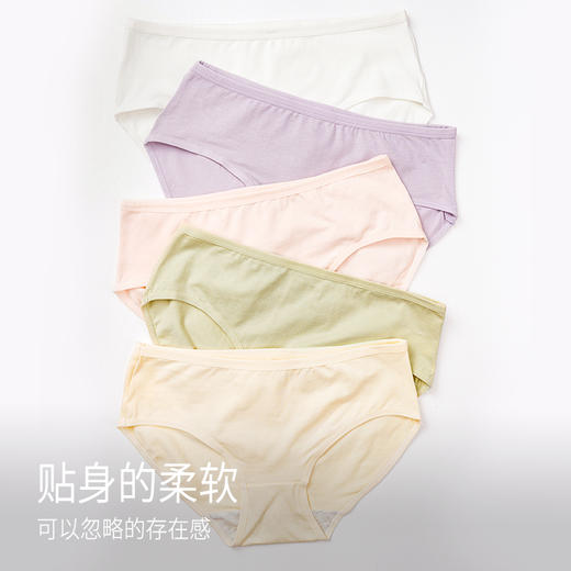 【9条装】95棉7a抑菌菌基础内裤舒适大码薄款包臀立体透气棉裆 商品图1