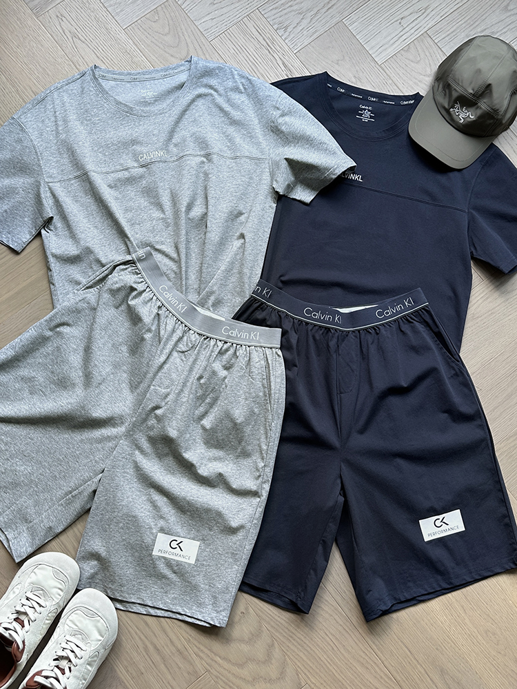 现货 THS-无 男士 CK套装 休闲柔软亲肤套装 2色 AP030