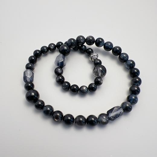 【普陀山】五⾏属⽔招财织梦者晶石手串 ⼿围14-14.5 商品图1