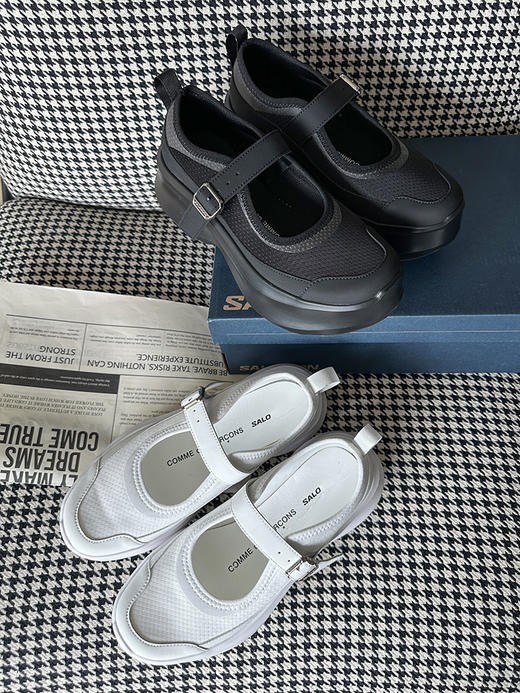 现货 THS-限时 sal家 女士 萨洛蒙联名川久 厚底玛丽珍超轻巨舒服松糕厚底鞋 2色 BZ1249 商品图2