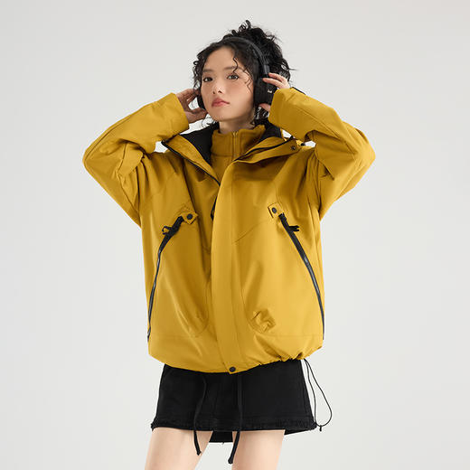 【因双11爆仓，预售3-7天内发】【反季清仓，限时钜惠】【防水防污，聚暖防寒】秋冬季男女款户外可拆卸三合一防风衣石墨烯抓绒内胆徒步登山服防风防水外套 商品图4