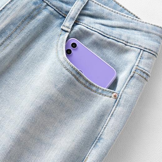 「自」全新升级【铂金会员183/天猫239/差价56】(10036)洛诗琳国风刺绣阔腿牛仔裤2025夏季新款高腰显瘦宽松直筒裤 商品图3