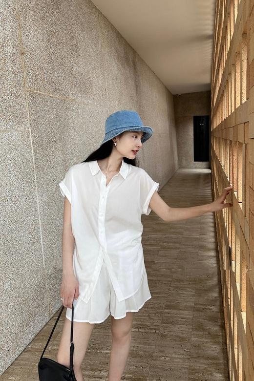 LNNNS 小众设计天丝衬衫套装 20851 商品图6