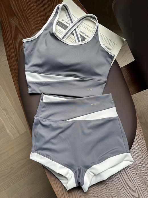 现货 THS-无 女士 lap家 收腹显瘦瑜伽服套装 运动套装 BP223 商品图7