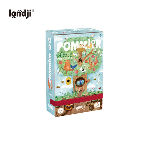 londji 小小拼图系列 探索行星 50片 适合4岁+ 小巧可爱的尺寸 便携易收纳-PZ621U 商品图10