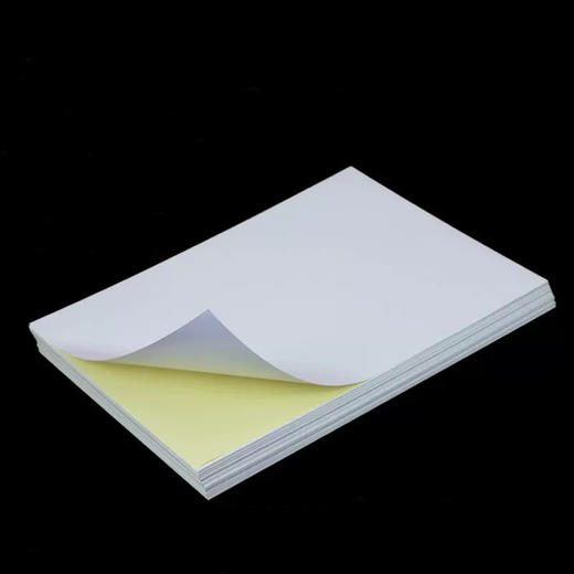 黄底不干胶 商品图0