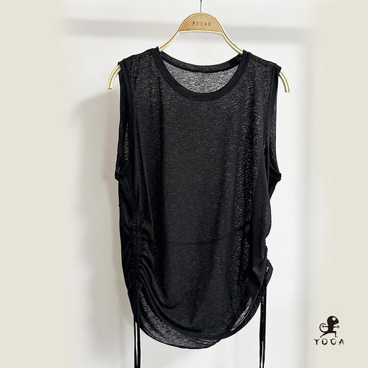 壁虎瑜伽【2507SY368】宽松休闲速干无袖背心【5天发货】 商品图6