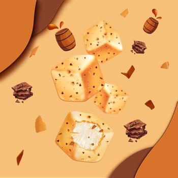 雀巢冰淇淋八次方8次方朗姆布朗尼味 84g*3支 生鲜冰激凌雪糕 商品图1