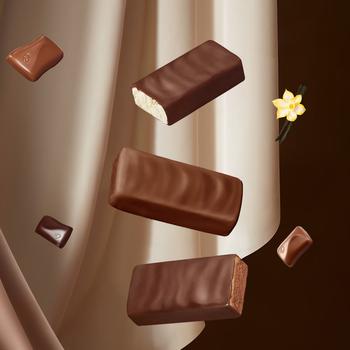 德芙（Dove）冰淇淋 多口味迷你巧克力冰淇淋混合装巧克力香草味 32g*4支 商品图4