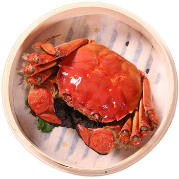 乾澄【活蟹】乾澄大闸蟹现货 全母蟹2.0-2.3两8只   鲜活螃蟹海鲜过年送礼年货礼盒源头直发 /生鲜 /海鲜水产 /蟹类 商品图2