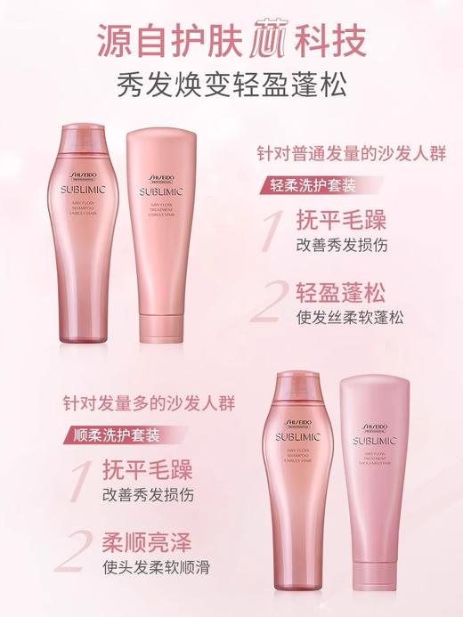 直降100元⭐【改善毛躁】仅余3件❗资生堂轻盈丝逸洗发水💥柔顺抚平毛躁🍑清新蜜桃香 商品图2