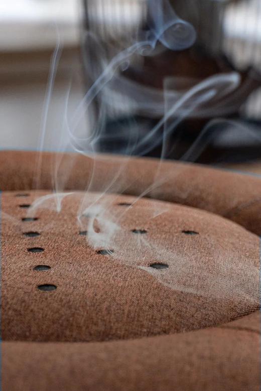 兰序艾灸坐垫蒲团大牌同款养生好物更大面积还能控温可移动养生馆基地直邮 商品图4