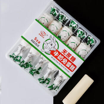 FuDiLong富迪无蔗糖牛奶兔雪糕62gx5零蔗糖冰淇淋0蔗糖老冰棍 小棒支 商品图0