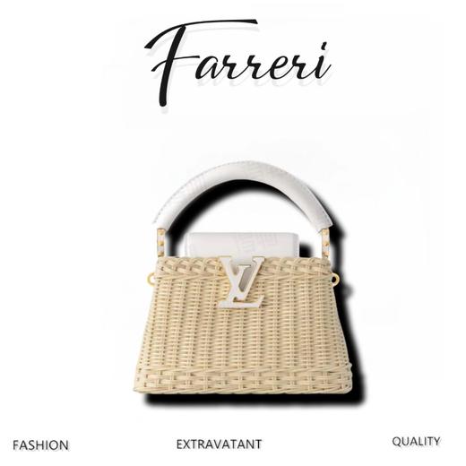 驴家竹篮/迷你 Capucines 迷你手袋 商品图1