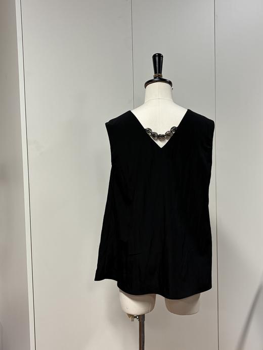 PIANAI冷小姐#  2色V领套装 商品图3