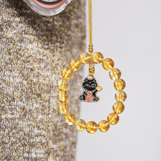 大英博物馆 巴斯特系列 招财进宝 手机绳 商品图1