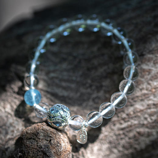 百字明 白水晶手串 | 万物叁仟 商品图2