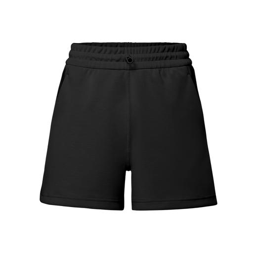 跃牌【倚窗听雨】Athena lulu夏新款砂洗空气层瑜伽裤女高腰宽松健身运动休闲短裤DK117 商品图3