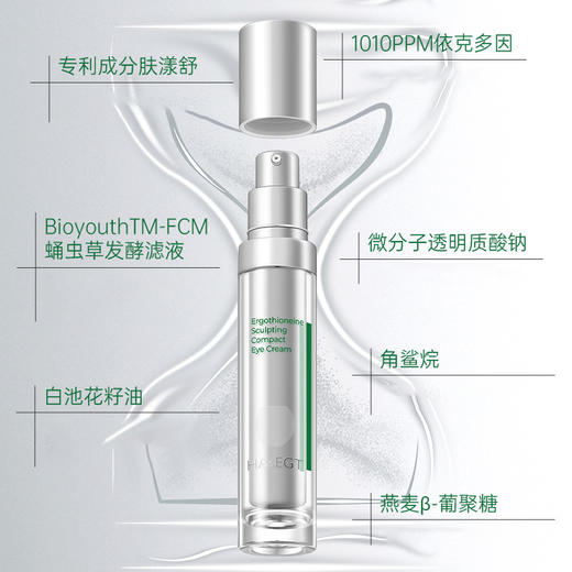 【GENEIII】玻麦妍5000PPM麦角硫因眼霜 15g 紧致 提拉 消肿 商品图6
