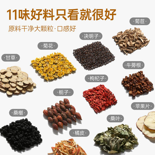 【甄选】菊花决明子甘舒茶原料干净茶香四溢久泡不淡184g(23g*8袋）/盒 商品图1