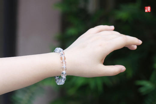 白水晶手串，珠径10mm，赠证书 商品图4