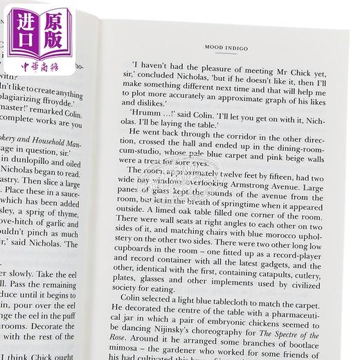 【中商原版】鲍里斯 维昂 心情靛蓝 英文原版 Mood Indigo Boris Vian 超现实主义经典文学 商品图2