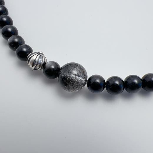 【普陀山】五⾏属⽔招财织梦者晶石手串 ⼿围14-14.5 商品图5