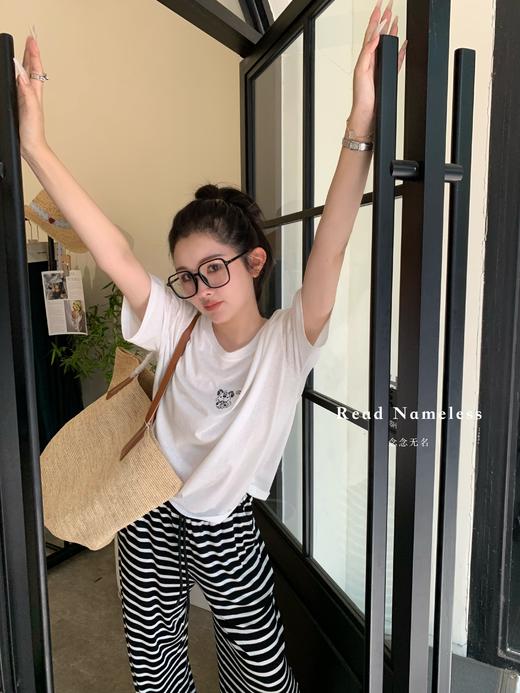 Read Nameless/白色天丝棉小狗T 2025/7/3 商品图11