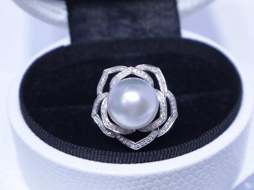 12.2mm澳白戒指 商品图1