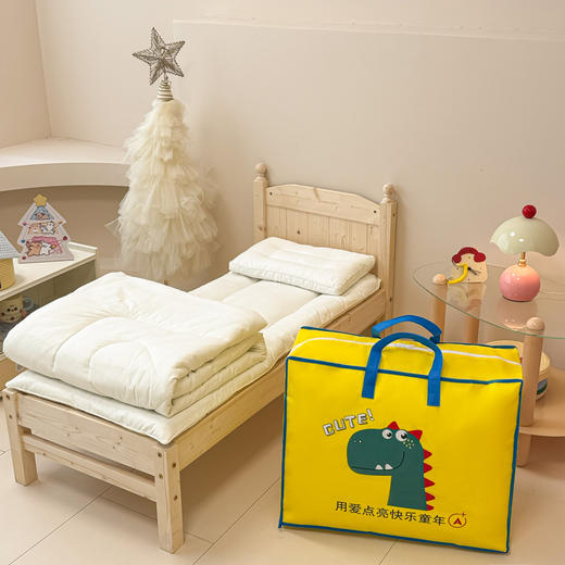 自然醒A类全棉三丽鸥花型幼儿园套件三件套六件套纯棉宝宝午睡被褥专用床上用品JY 商品图13