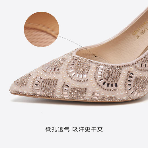 【星空系列】星期六水钻珍珠高跟鞋SSD3111141 商品图11