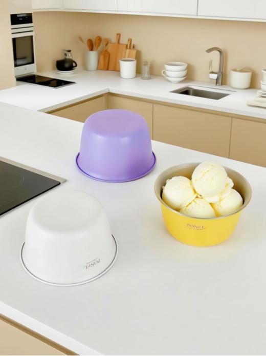 🔥只要29.9 3个装❗ 【PONEL派能马卡龙多用碗3件套】💥厨房秒变ins风！ ❤️装水果/零食/汤都超配，✨拉丝内壁一冲就净抢到就是赚到！ 商品图5